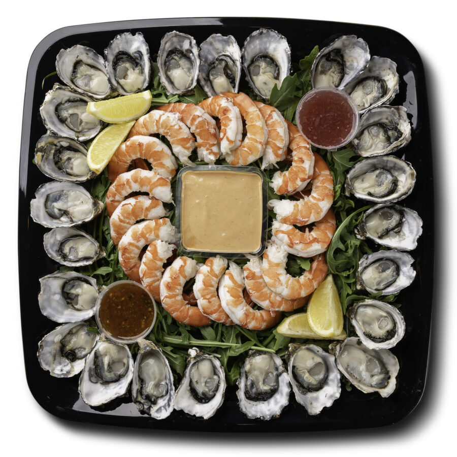 Oyster & Prawn Platter